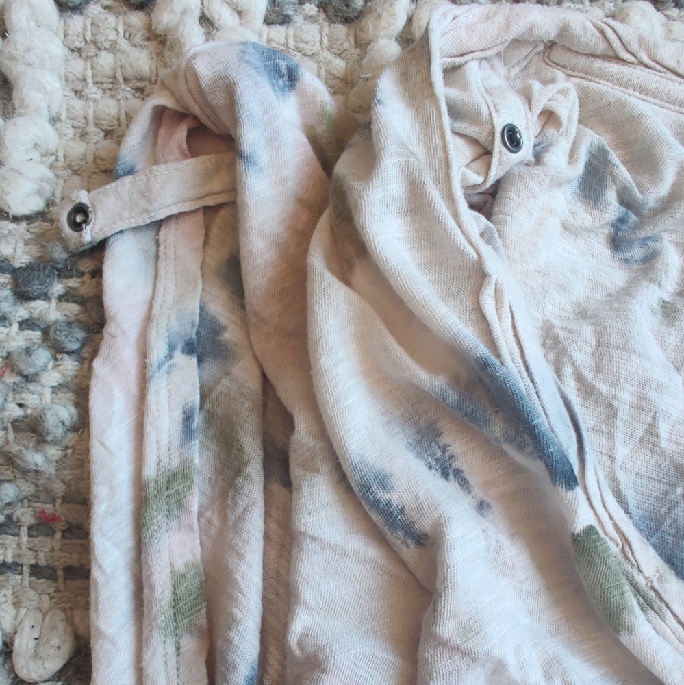 Free People We The Free Kaleidoscope Tie-Dye Tunic Beach Cover-Up Size Small - Picture 8 of 11
